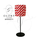 آباژور رومیزی آبنبات | Glory Luxe | مناسب انواع سبک مدرن - رترو - میدسنچوری - بوتیک هتل استایل - اکلکتیک - ماکسیمالیسم - ممفیس - میز مطالعه - میز کنسول - میز کنار مبل - اتاق کودک