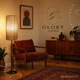 آباژور ایستاده افرا | Glory Luxe | ارگانیک مدرن - ژاپندی - مینیمالیسم نرم - اسکاندیناوی - مدرن خاکی