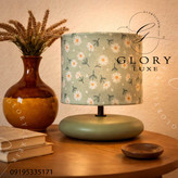 آباژور رومیزی نعنایی | Glory Luxe | رترو اسکاندیناوی - بوهوی دهه 70s - بوهمین - کاتیج استایل - کاتیج کور - بیوفیلیک - ارگانیک مدرن - اکلکتیک - ماکسیمالیسم